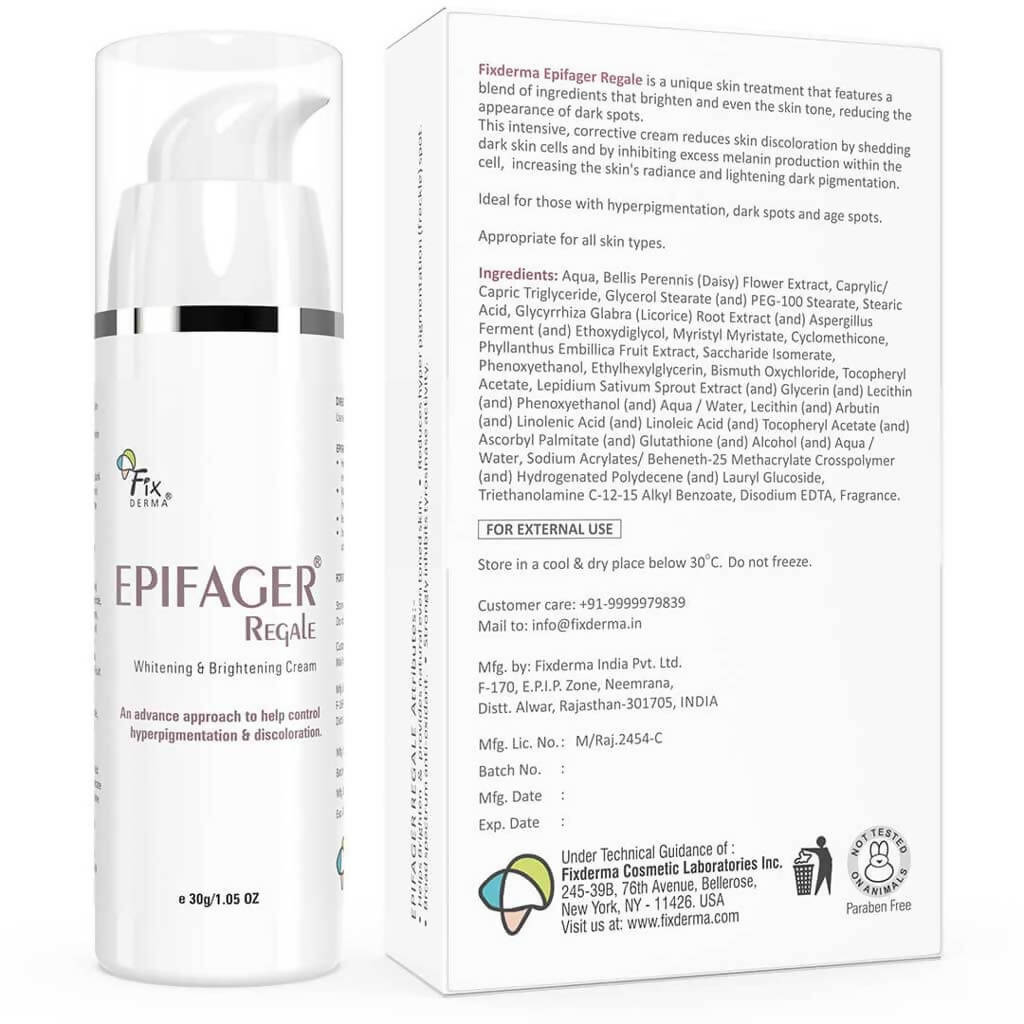 Fixderma Epifager Regale Whitening & Brightening Cream