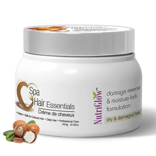 NutriGlow Hair Spa Cream with Damage Reverse & Moisture Lock Formulation for Dry & Damaged Hair - buy-in-usa-australia-canada