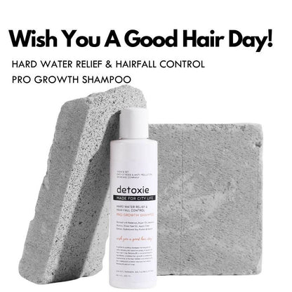 Detoxie Hard Water Relief & Hair Fall Control Pro Growth Shampoo