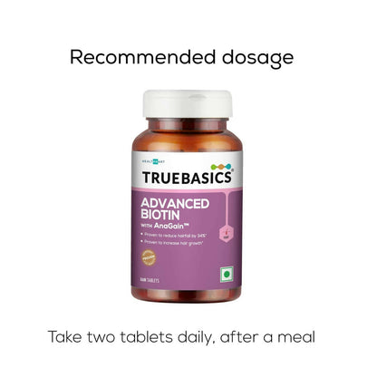 TrueBasics Advanced Biotin with AnaGain Tablets