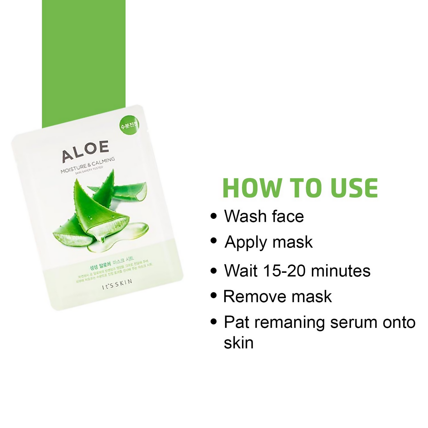 It's Skin The Fresh Aloe Mask Sheet