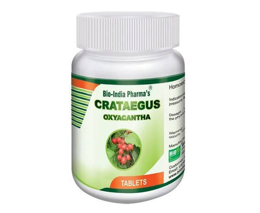 Bio India Homeopathy Crataegus Oxyacantha Tablets