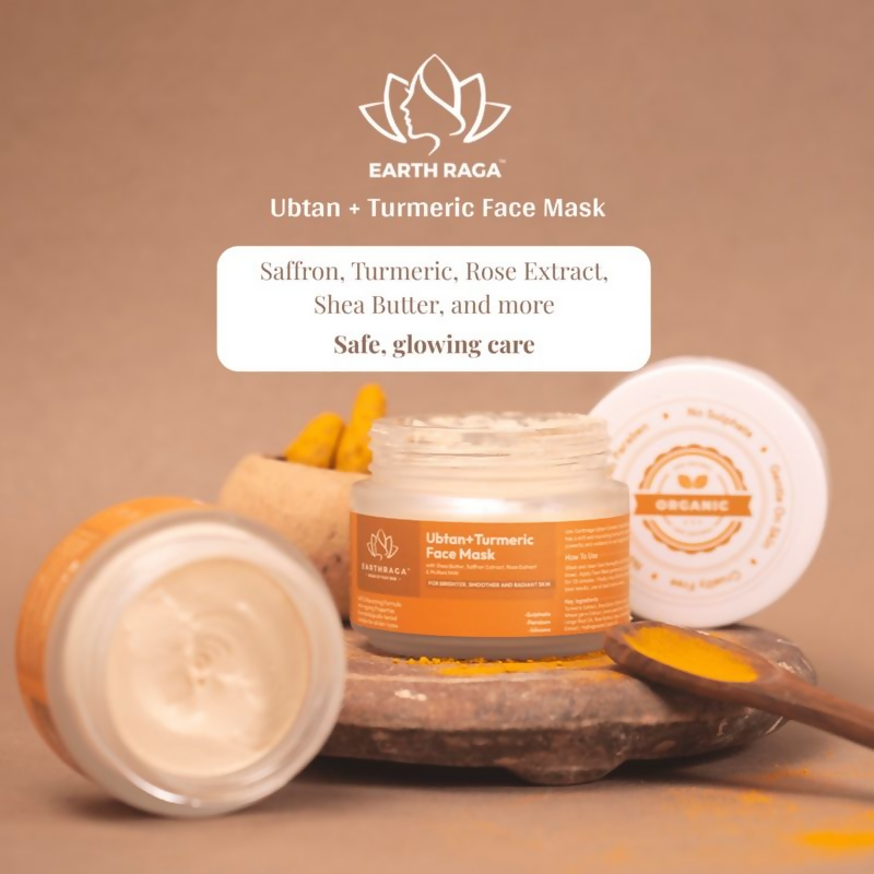 Earthraga Ubtan And Turmeric Face Mask