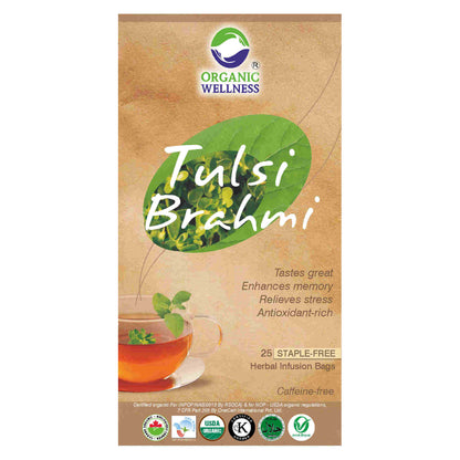 Organic Wellness Tulsi Brahmi Teabags