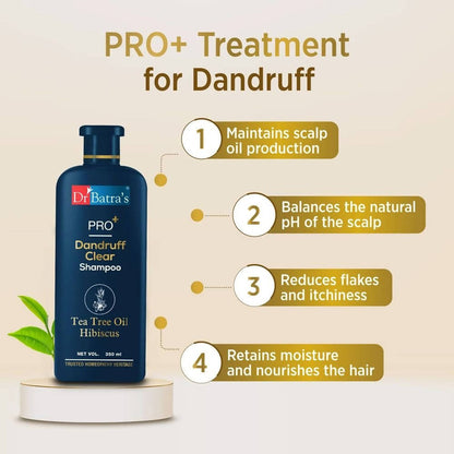 Dr. Batra's Pro+ Dandruff Clear Shampoo