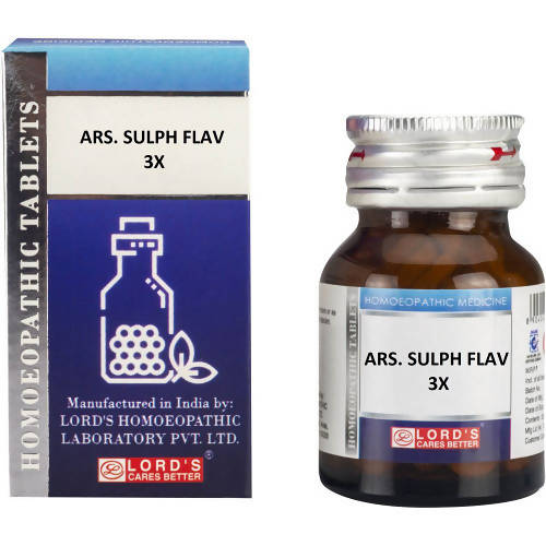 Lord's Homeopathy Ars Sulph Flav Trituration Tablets