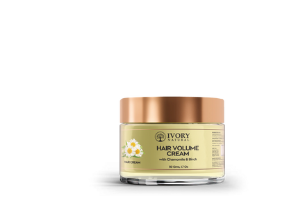 Ivory Natural Hair Volume Cream For Thicker, Fuller Looking Hair