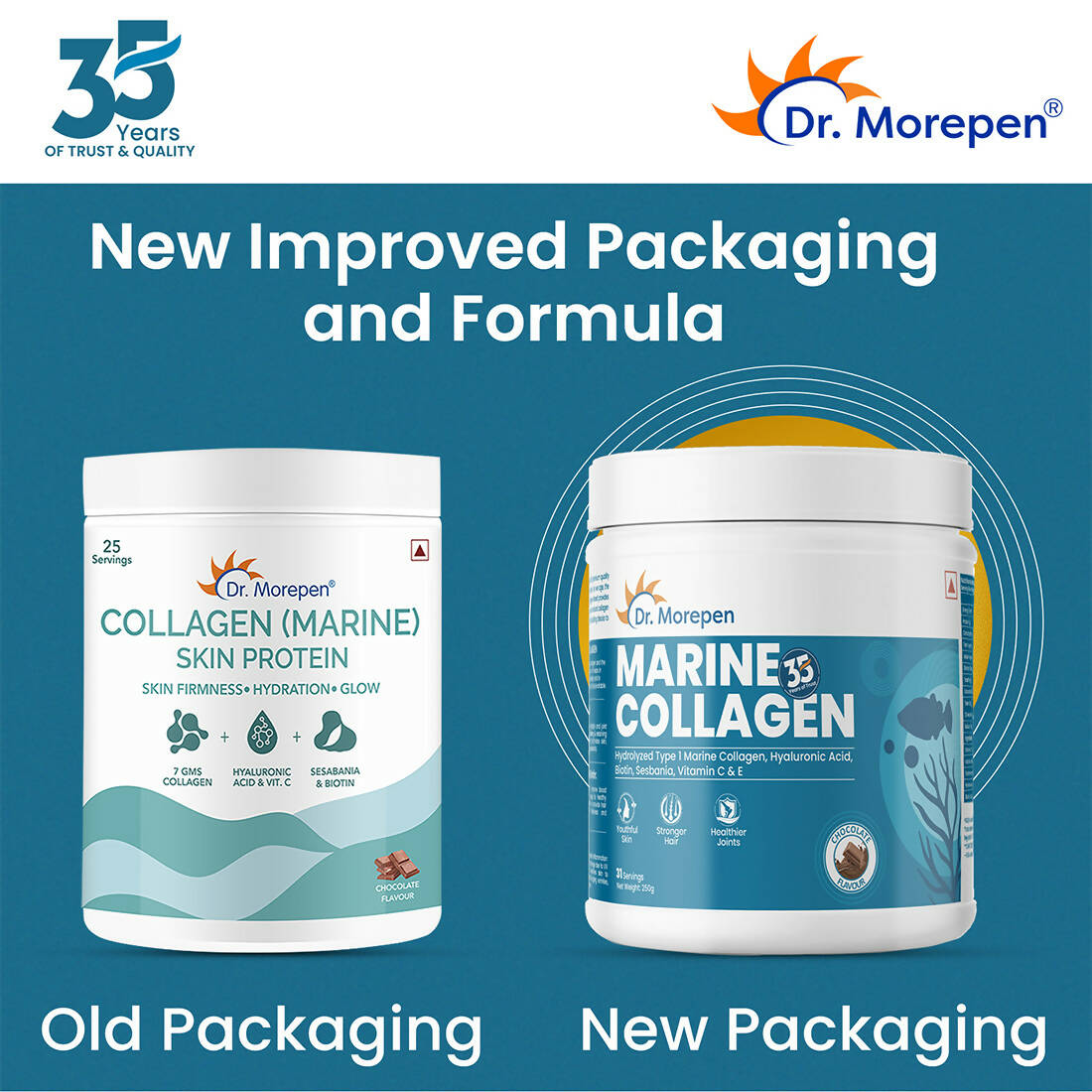Dr. Morepen Marine Collagen Skin Protein Powder