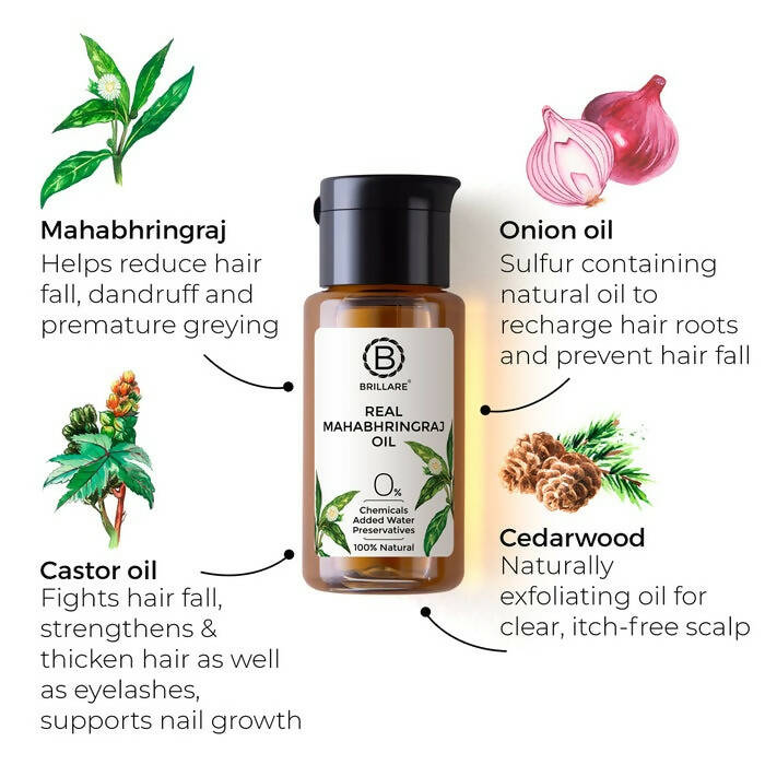 Brillare Real Mahabhringraj Hair Oil