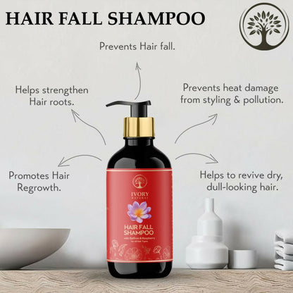 Ivory Natural Falling Hair Shampoo For Scalp And Hair Strength