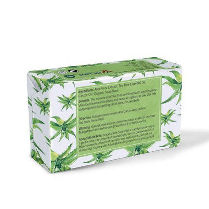 Mirah Belle Aloe Vera Tea Tree Anti Acne Soap