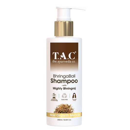 TAC - The Ayurveda Co. Bhringabali Hair Cleanser (Shampoo) for Hairfall Contrl, Anti Dandruff -  buy in usa 
