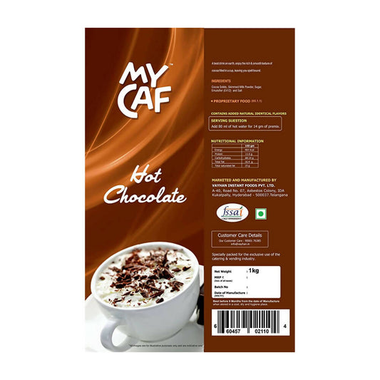 Mycaf Hot Chocolate Mix Powder - BUDNE