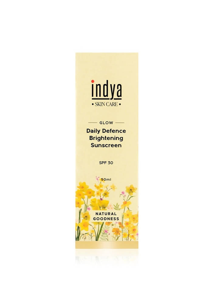 Indya Daily Defence Brightening Sunscreen SPF 30