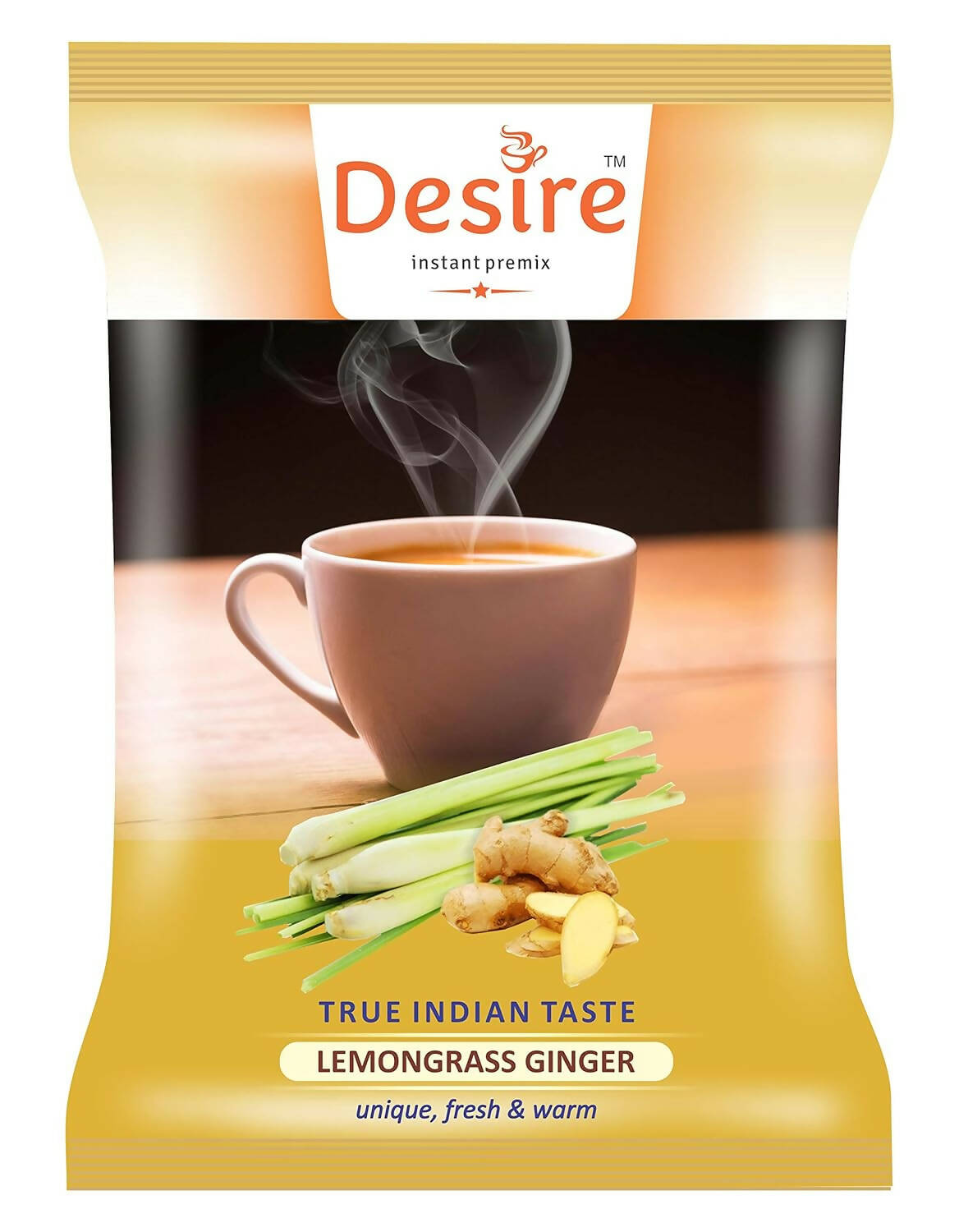 Desire Lemon Grass Ginger Tea Instant Premix - BUDNE
