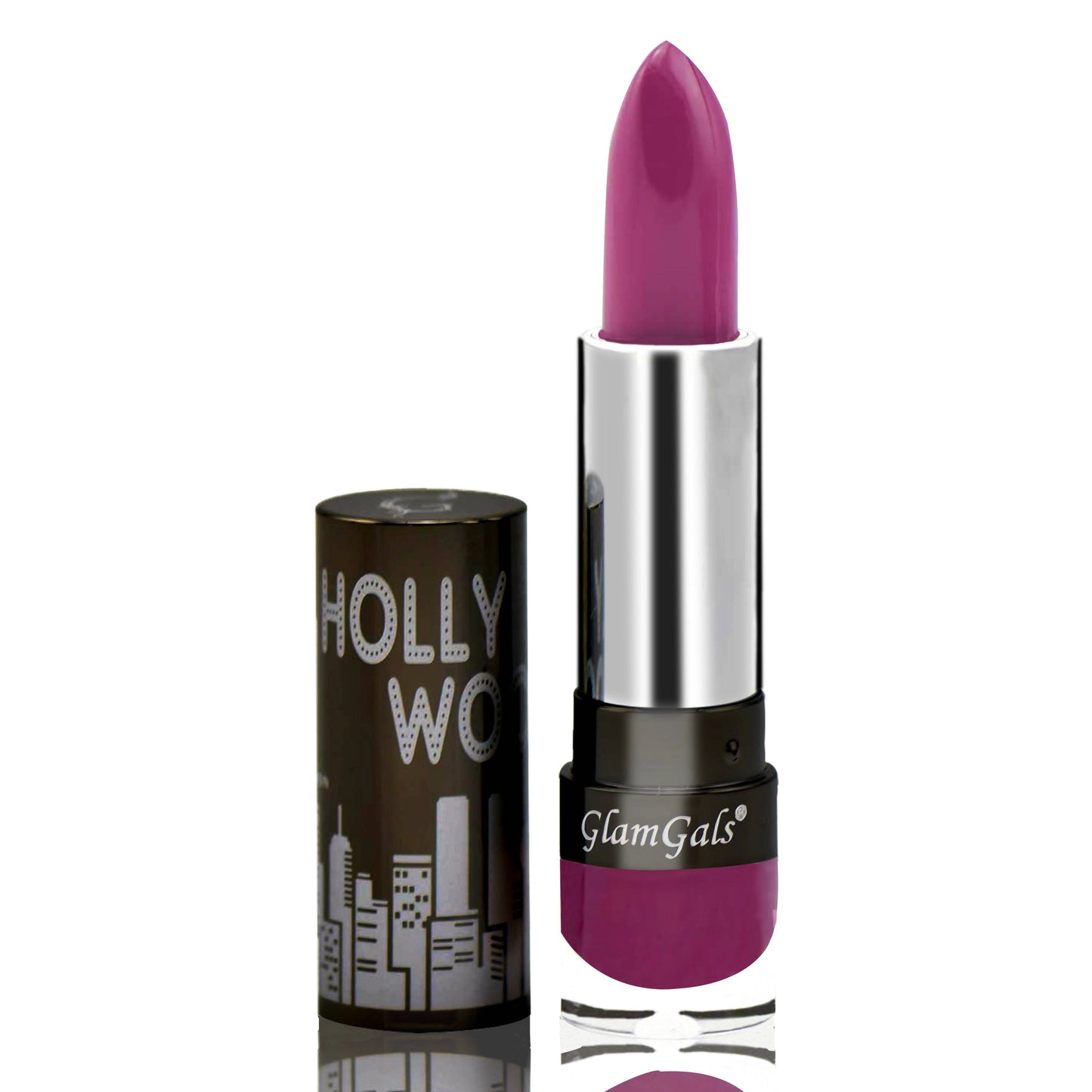 Glamgals Hollywood-U.S.A High Definition Lipstick - Cream Finish Plum - BUDNE