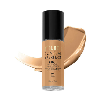 Milani Conceal + Perfect 2-In-1 Foundation + Concealer - Tan - BUDEN