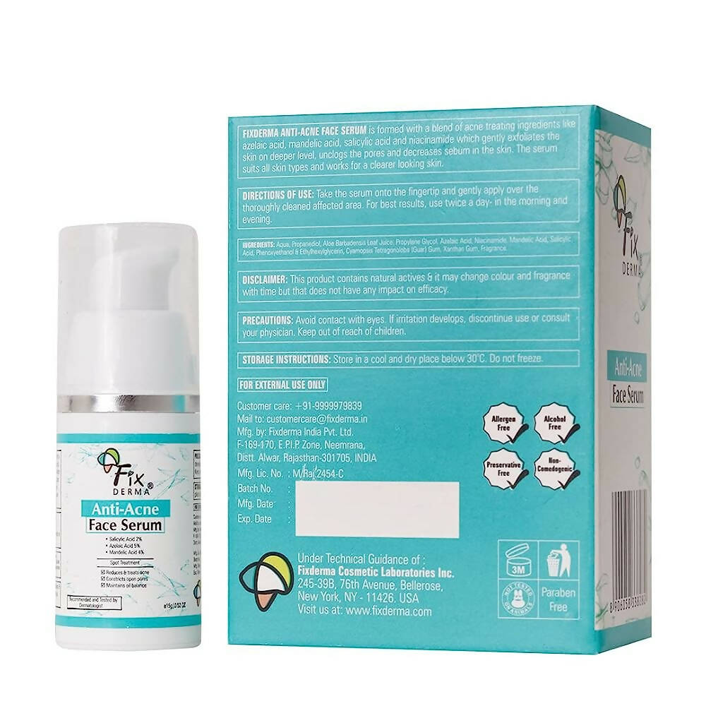 Fixderma Anti-Acne Face Serum