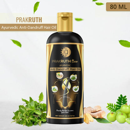 Prakruth Care Ayurvedic Anti-dandruff Hair Oil