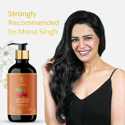 Ivory Natural Bald Shampoo Organic For Loss Of Hair And Get Fuller Thicker Hair