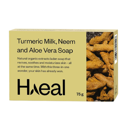 Haeal Turmeric Milk, Neem and Aloe Vera Soap -  USA 