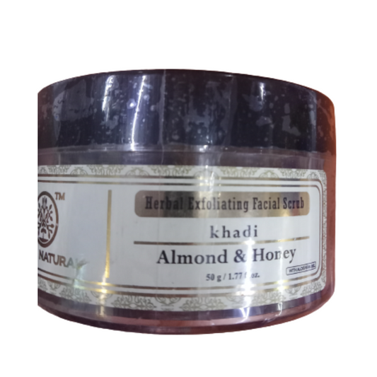 Khadi Natural Almond & Honey Exfoliating Facial Scrub - buy in USA, Australia, Canada