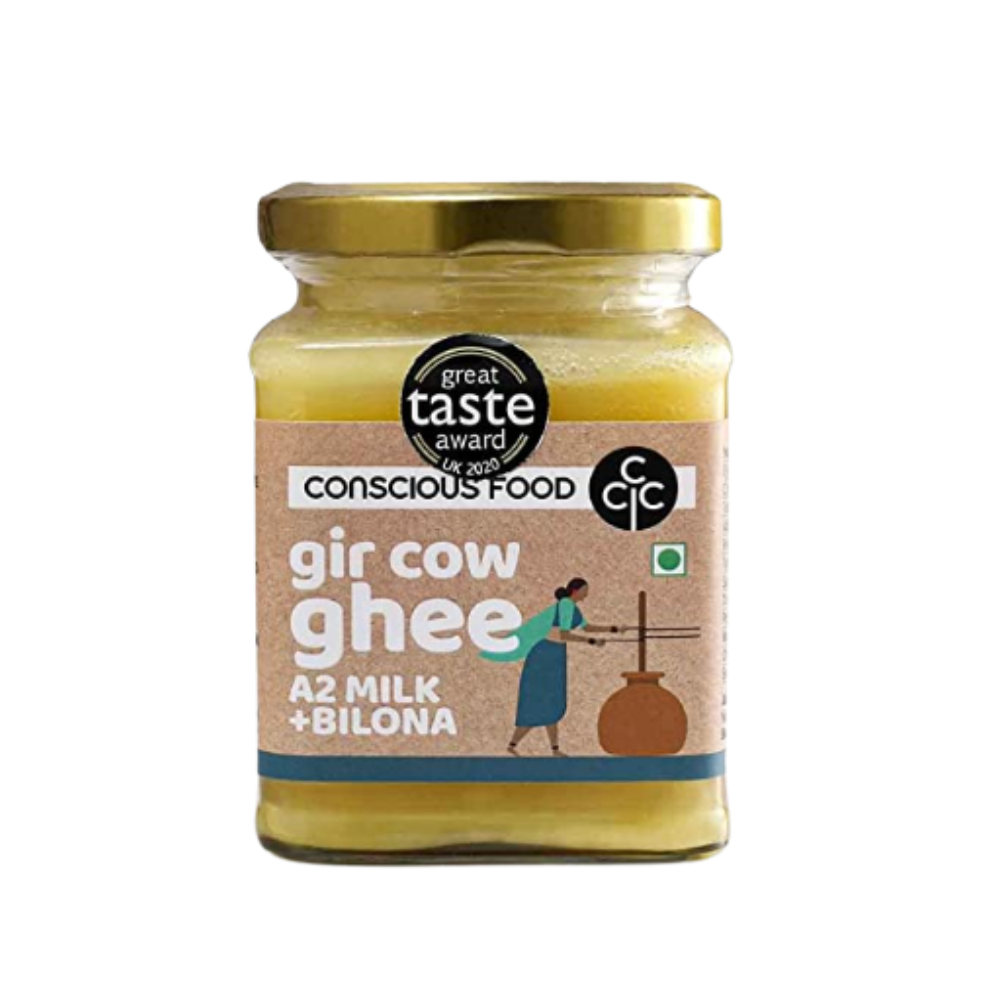 Conscious Food A2 Gir Cow Ghee (Bilona Preparation) - buy in USA, Australia, Canada