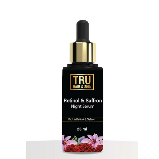 Tru Hair & Skin Retinol & Saffron Night Serum - BUDNEN