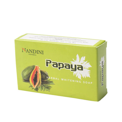 Nandini Herbal Papaya Whitening Soap