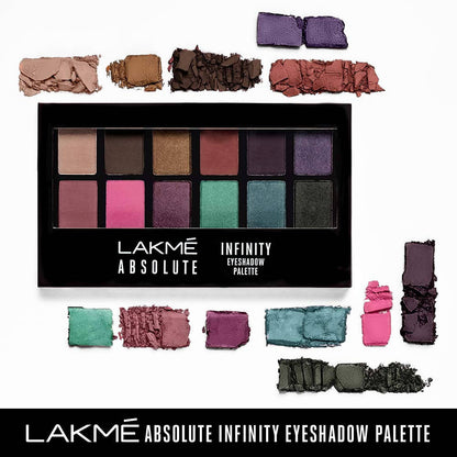 Lakme Absolute Infinity Eye Shadow Pallete - Midnight Magic