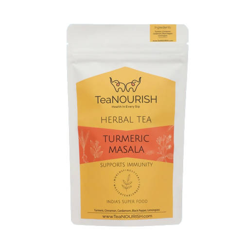 TeaNourish Turmeric Masala Herbal Tea - BUDNE