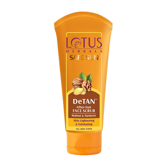 Lotus Herbals Safe Sun Detan After-Sun Face Scrub - BUDEN