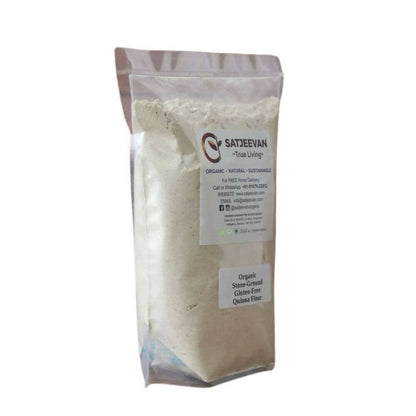 Satjeevan Organic Stone-Ground Quinoa Flour
