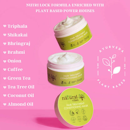 Natural Vibes Hair Treatment Conditioning Mask with Onion & Coconut