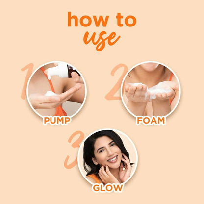 Plum Mandarin & Vitamin C Foaming Face wash