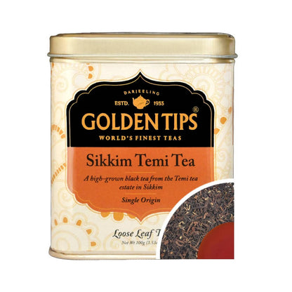 Golden Tips Sikkim Temi Tea - Tin Can - BUDNE
