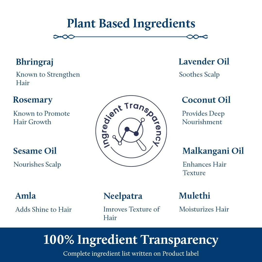 Blue Nectar Briganantadi Rosemary Hair Nourishment Oil