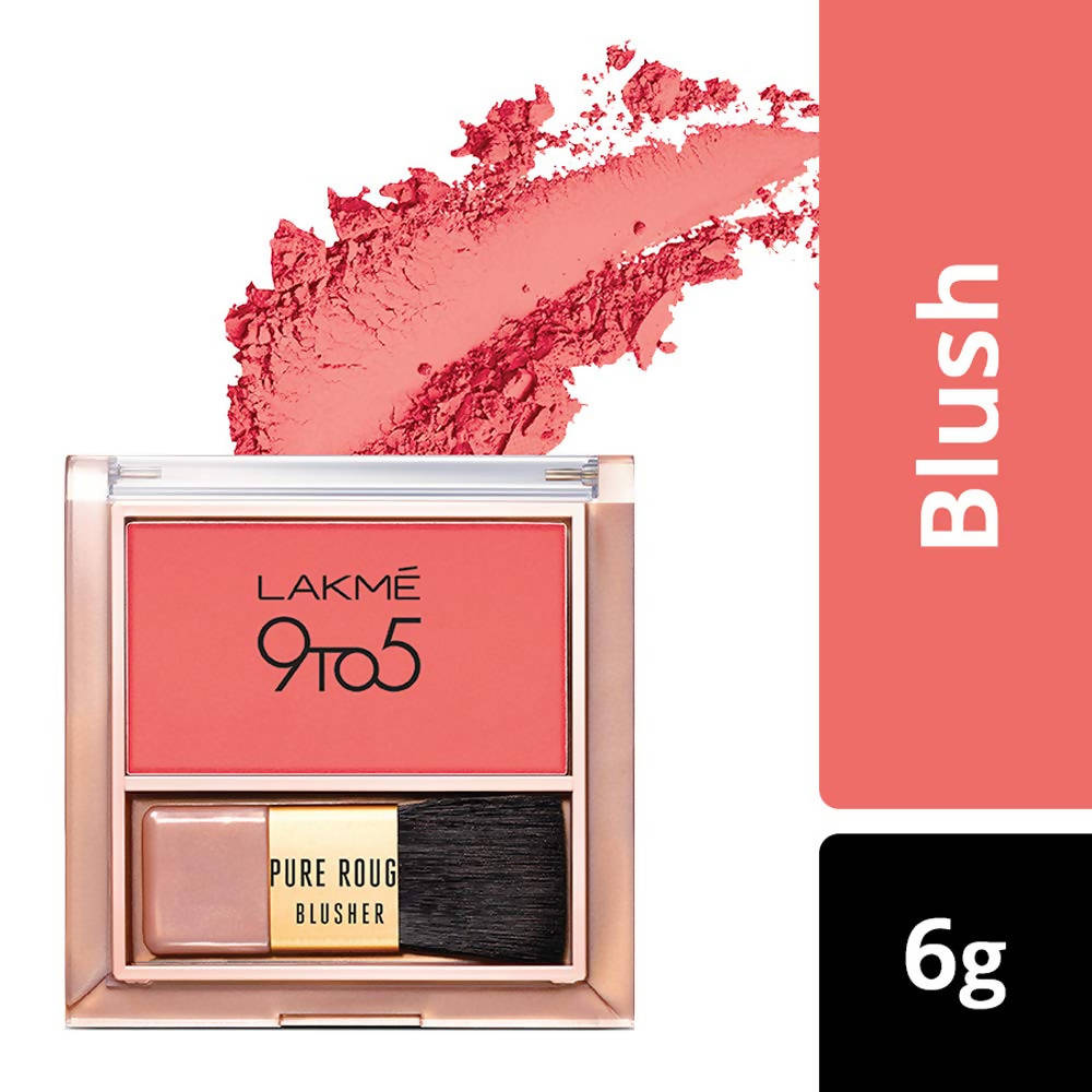 Lakme 9To5 Pure Rouge Blusher - Coral Punch