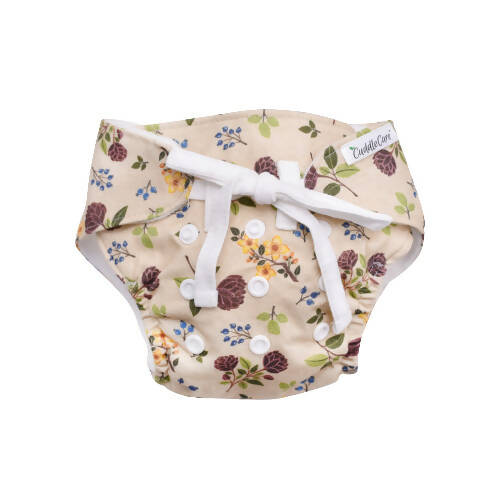 Cuddle Care Wildflower New Born Baby Diapers (Pack of 2) -  USA, Australia, Canada 