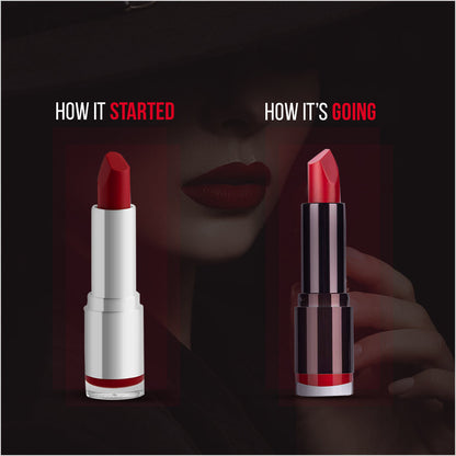 Colorbar Velvet Matte Lipstick Hot Hot Hot- 1.