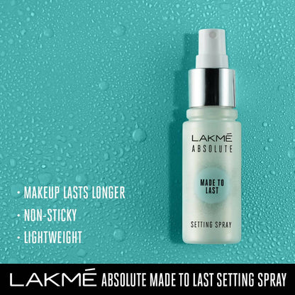 Lakme Absolute Made to Last Setting Spray