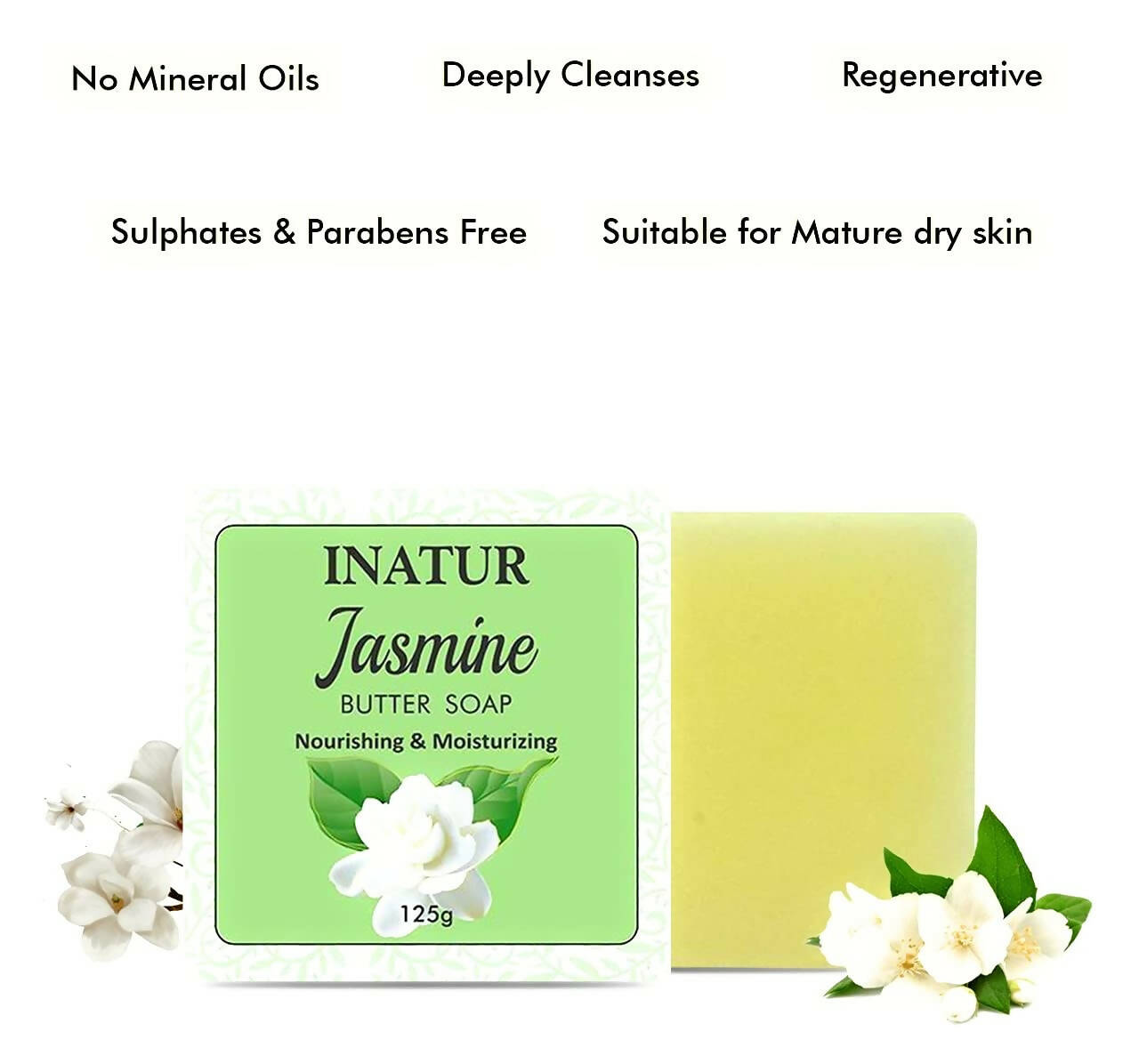 Inatur Jasmin Butter Soap