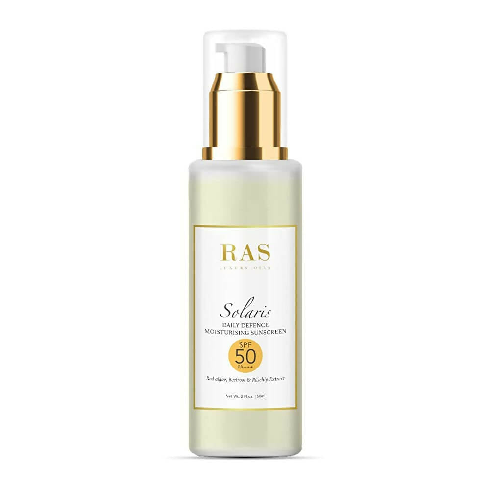 Ras Luxury Oils Solaris Daily Defence Mineral Sunscreen SPF 50 - BUDEN