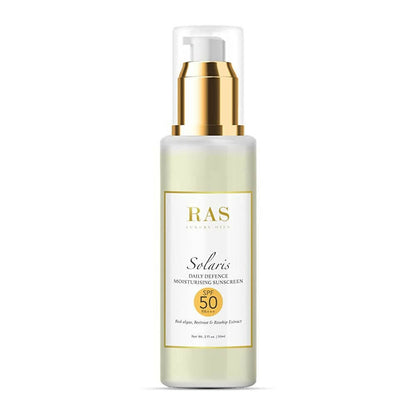 Ras Luxury Oils Solaris Daily Defence Mineral Sunscreen SPF 50 - BUDEN