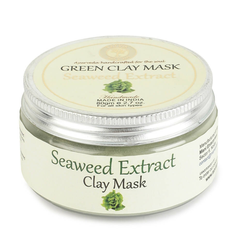 Tatvik Ayurveda Green Clay Mask ???? Seaweed Extract