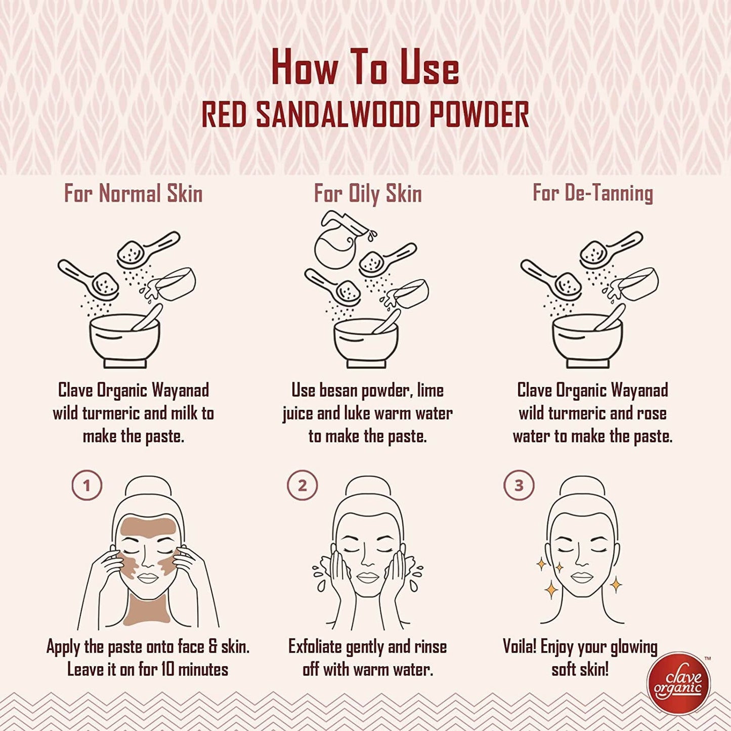 Clave Organic Sandalwood Powder