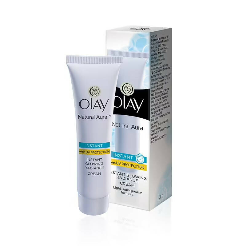 Olay Natural Aura Instant Glowing Radiance Cream - BUDNE