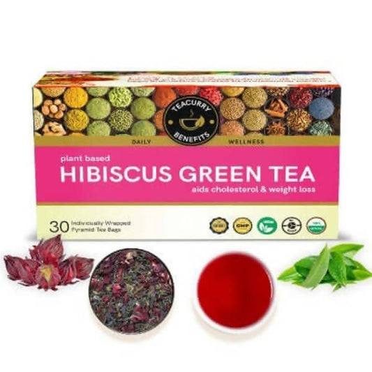 Teacurry Hibiscus Green Tea - buy in USA, Australia, Canada