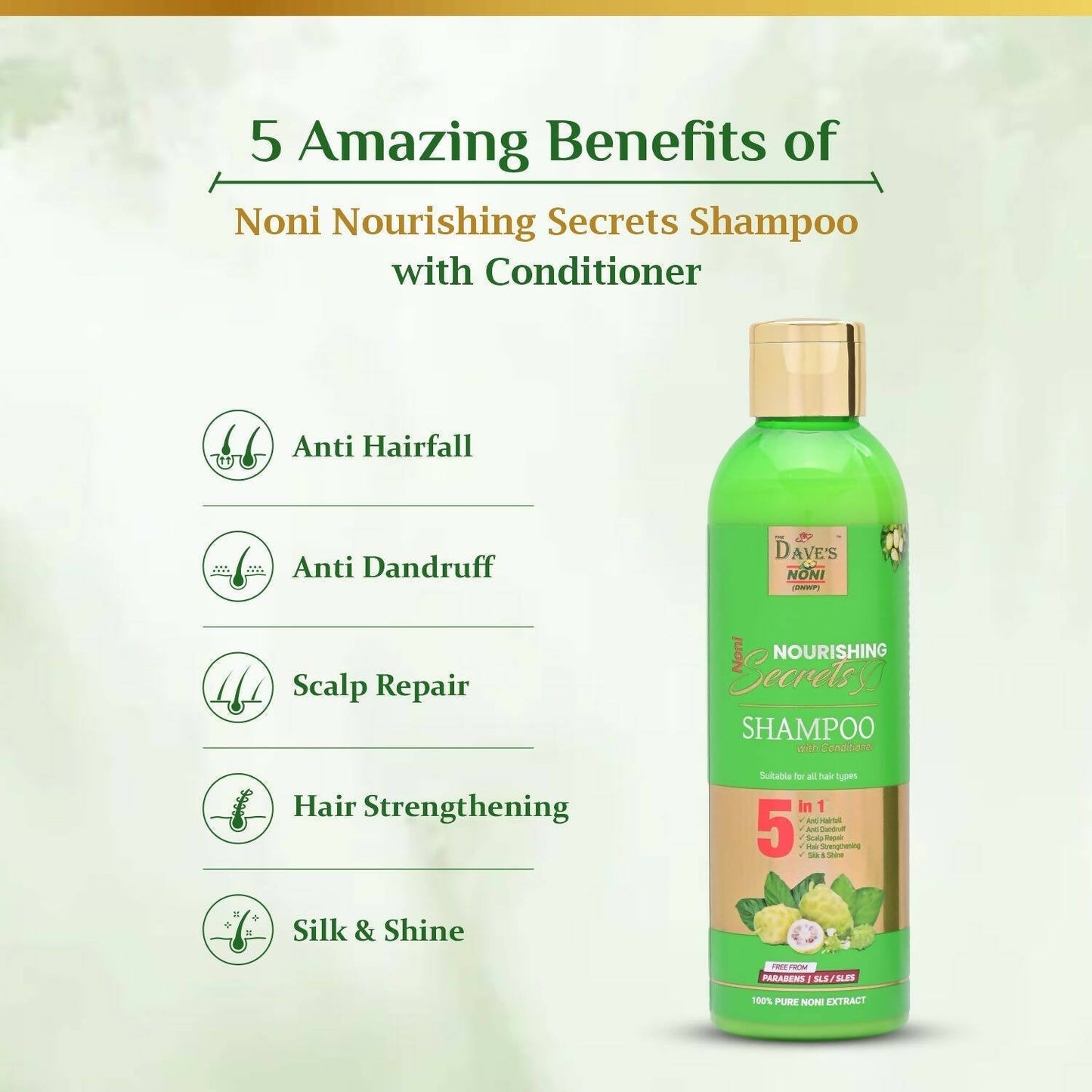 The Dave's Noni Nourishing Secrets Shampoo with Conditioner