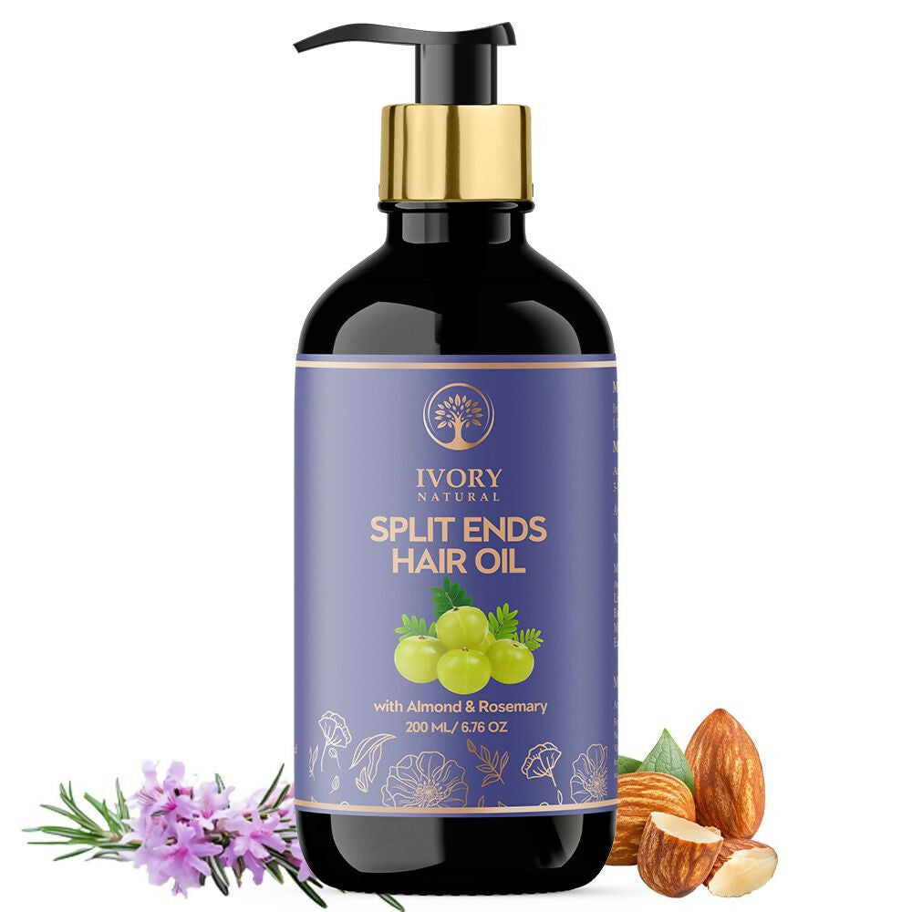 Ivory Natural Splits Ends Repair Hair Oil - Natural Hair Therapy For Split Ends And Hair Wellness